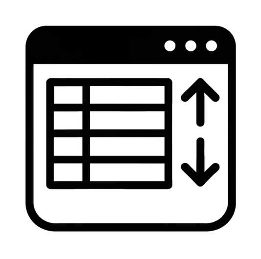 kintone Table Sort Plugin